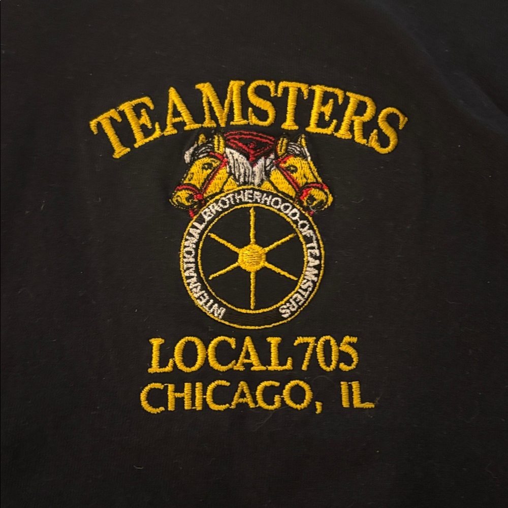 TEAMSTERS LOCAL 705 Chicago Long Sleeve UNISEX Shirt - XL - NEW